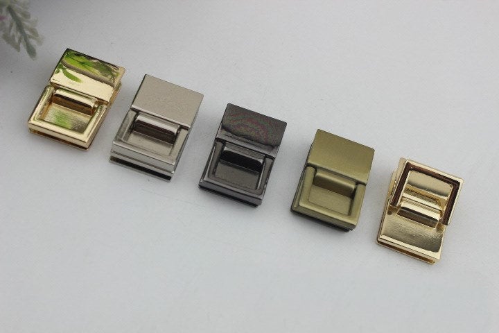 Strap Handles Connector Bag Hardware Metal Lock Buckle Gold Silver Black Bronze 2/20 pcs Handmade Purse Handbag Backpack Making 30mm 1 1/4"