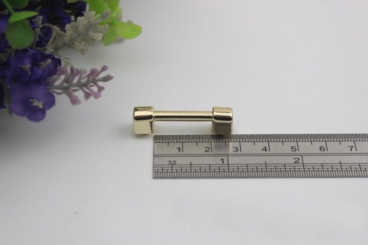 Belt Loops Chain Connector Bag Hardware Arch Bridge Buckle Gold Silver Black Bronze 2/20 pcs Handmade Purse Handbag Making Metal 34mm 1 3/8"