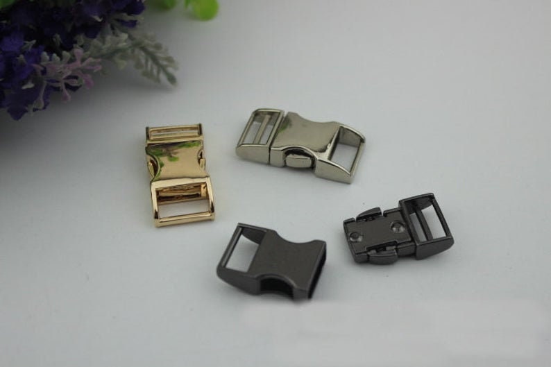 Strap Handles Connector 14 19 25 32 38 Lock Buckle Silver Gold Black Bronze Hardware Leather Purse Bag Handbag Clutch Backpack Diy Supplies