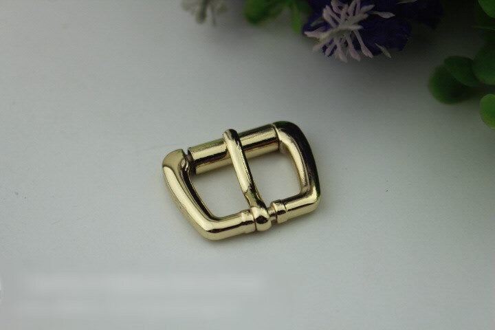 Rectangle Purse Strap Slider Metal Single Loop Slide Buckle Adjuster Keeper Ring 20mm 3/4" Belt Webbing