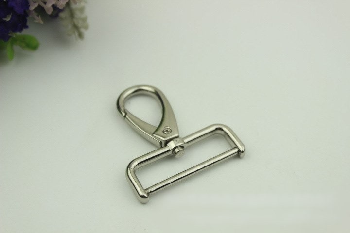 Swivel Lever Snap Hook 16 20 25 32 38mm Alloy Metal Spring Trigger Lobster Clasp Clip Purse Bag Handbag Strap Handle Rings DIY Wholesale