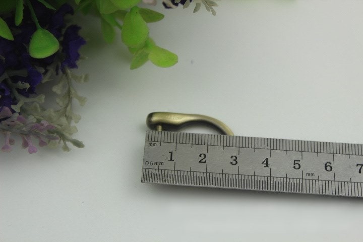 D-Rings Screw In Shackle Horseshoe Buckle Purse Strap Connector Metal Adjuster 15 mm 5/8 Inches Belt Webbing Purse Hardware Wholesale Bulk