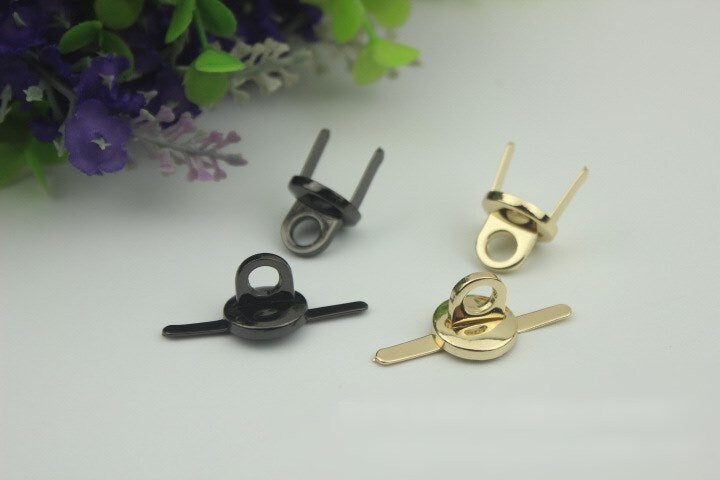 Strap Handles Connector 32mm 1 1/4" Lock Buckle Silver Gold Black Bronze Hardware Leather Purse Bag Handbag Clutch Backpack Diy Supplies