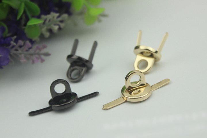 Strap Handles Connector 32mm 1 1/4" Lock Buckle Silver Gold Black Bronze Hardware Leather Purse Bag Handbag Clutch Backpack Diy Supplies