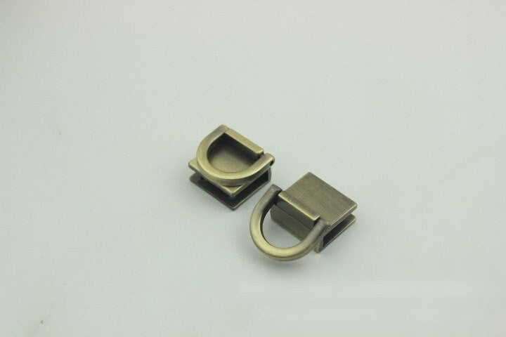 Strap Handles Connector 30mm 1 1/4" Lock Buckle Silver Gold Black Bronze Hardware Leather Purse Bag Handbag Clutch Backpack Diy Supplies