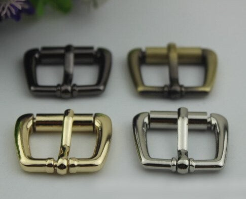 Rectangle Purse Strap Slider Metal Single Loop Slide Buckle Adjuster Keeper Ring 20mm 3/4" Belt Webbing