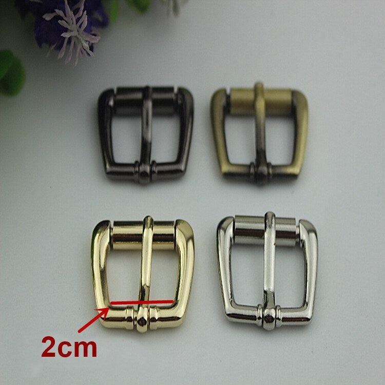 Rectangle Purse Strap Slider Metal Single Loop Slide Buckle Adjuster Keeper Ring 20mm 3/4" Belt Webbing