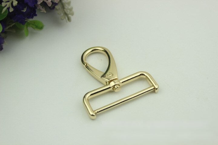 Swivel Lever Snap Hook 16 20 25 32 38mm Alloy Metal Spring Trigger Lobster Clasp Clip Purse Bag Handbag Strap Handle Rings DIY Wholesale