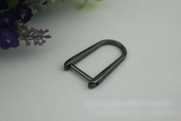 D-Rings Screw In Shackle Horseshoe Buckle Purse Strap Connector Metal Adjuster 20 mm 3/4 Inches Belt Webbing Purse Hardware Wholesale Bulk