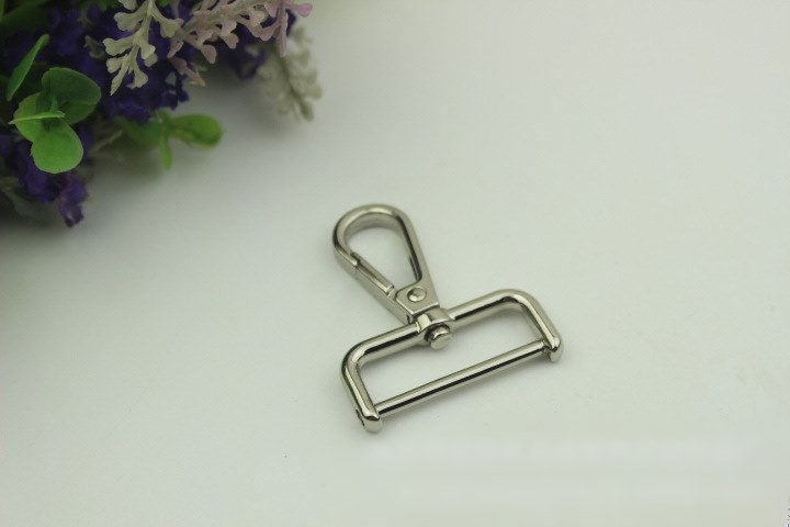 Swivel Lever Snap Hook 47 32mm 1 7/8 1 1/4" Alloy Metal Spring Trigger Lobster Clasp Clip Purse Bag Handbag Strap Handle Rings DIY Wholesale