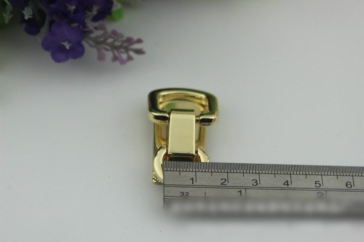 Strap Handles Connector 40mm 1 5/8" Lock Buckle Silver Gold Black Bronze Hardware Leather Purse Bag Handbag Clutch Backpack Diy Supplies