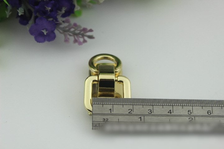 Strap Handles Connector 40mm 1 5/8" Lock Buckle Silver Gold Black Bronze Hardware Leather Purse Bag Handbag Clutch Backpack Diy Supplies