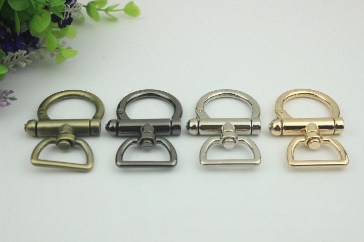 Swivel Lever Snap Hook 62 25mm 2 1/2 1" Alloy Metal Spring Trigger Lobster Clasp Clip Purse Bag Handbag Strap Handle Rings DIY Wholesale