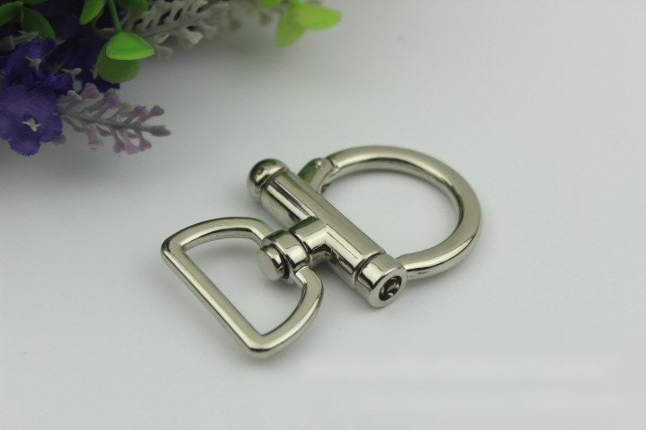 Swivel Lever Snap Hook 62 25mm 2 1/2 1" Alloy Metal Spring Trigger Lobster Clasp Clip Purse Bag Handbag Strap Handle Rings DIY Wholesale