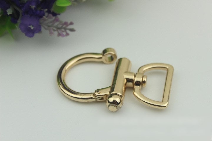 Swivel Lever Snap Hook 62 25mm 2 1/2 1" Alloy Metal Spring Trigger Lobster Clasp Clip Purse Bag Handbag Strap Handle Rings DIY Wholesale