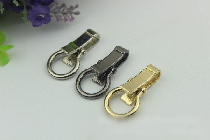 Swivel Lever Snap Hook 40 14mm 1 5/8 1/2" Alloy Metal Spring Trigger Lobster Clasp Clip Purse Bag Handbag Strap Handle Rings DIY Wholesale