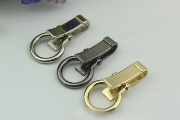 Swivel Lever Snap Hook 40 14mm 1 5/8 1/2" Alloy Metal Spring Trigger Lobster Clasp Clip Purse Bag Handbag Strap Handle Rings DIY Wholesale