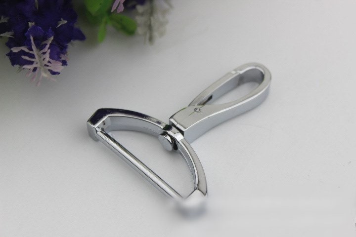 Swivel Lever Snap Hook 57 38mm 2 1/4 1 1/2" Alloy Metal Spring Trigger Lobster Clasp Clip Purse Bag Handbag Strap Handle Rings DIY Wholesale