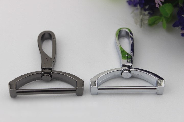 Swivel Lever Snap Hook 57 38mm 2 1/4 1 1/2" Alloy Metal Spring Trigger Lobster Clasp Clip Purse Bag Handbag Strap Handle Rings DIY Wholesale