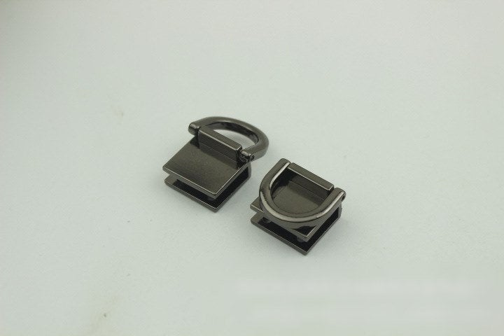 Strap Handles Connector Bag Hardware Metal Lock Buckle Gold Silver Black Bronze 2/20 pcs Handmade Purse Handbag Backpack Making 30 18mm