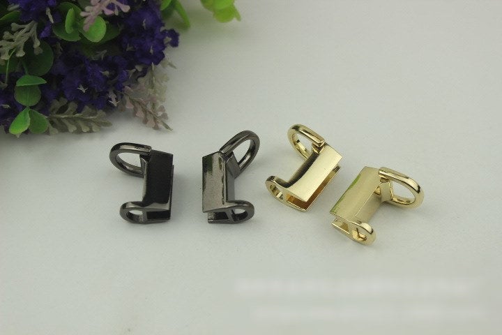 Strap Handles Connector Bag Hardware Metal Lock Buckle Gold Gunmetal Black 2/20 pcs Handmade Purse Handbag Backpack Making 37 mm 1 1/2"