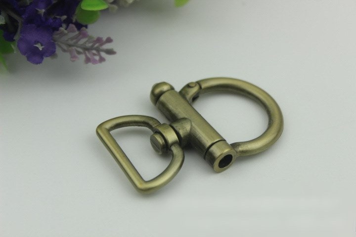 Swivel Lever Snap Hook 62 25mm 2 1/2 1" Alloy Metal Spring Trigger Lobster Clasp Clip Purse Bag Handbag Strap Handle Rings DIY Wholesale