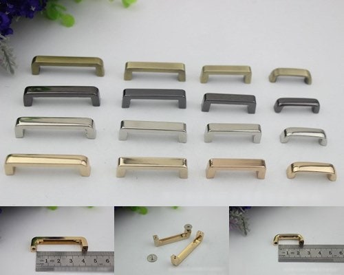 Belt Loops Chain Connector Bag Hardware Arch Bridge Buckle Gold Silver Bronze 1/10 pcs Handmade Purse Handbag Making Metal 20 26 31 38 mm