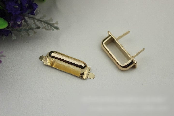 Belt Loops Chain Connector Bag Hardware Arch Bridge Buckle Gold Silver Black Bronze 2/20 pcs Handmade Purse Handbag Making Metal 26mm 1"