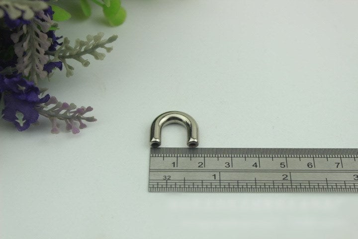 Belt Loops Chain Connector Bag Hardware Arch Bridge Buckle Gold Silver Gunmetal 2/20 pcs Handmade Purse Handbag Making Metal 10 20 mm