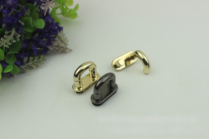 Belt Loops Chain Connector Bag Hardware Arch Bridge Buckle Light Gold Gunmetal Black 2/20 pcs Handmade Purse Handbag Making Metal 14mm 1/2"