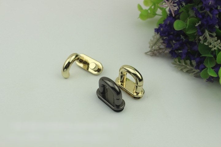 Belt Loops Chain Connector Bag Hardware Arch Bridge Buckle Light Gold Gunmetal Black 2/20 pcs Handmade Purse Handbag Making Metal 14mm 1/2"