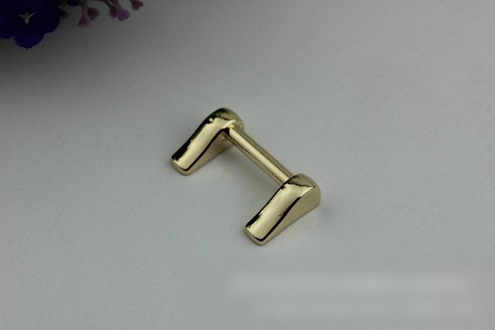 Belt Loops Chain Connector Bag Hardware Arch Bridge Buckle Light Gold Gunmetal Black 2/20 pcs Handmade Purse Handbag Making Metal 20mm 3/4"