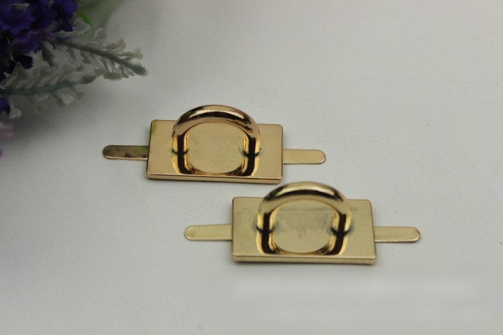 Belt Loops Chain Connector Bag Hardware Arch Bridge Buckle Light Gold 2/20 pcs Handmade Purse Handbag Making Metal 35mm 1 3/8"