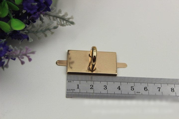 Belt Loops Chain Connector Bag Hardware Arch Bridge Buckle Light Gold 2/20 pcs Handmade Purse Handbag Making Metal 37mm 1 1/2"