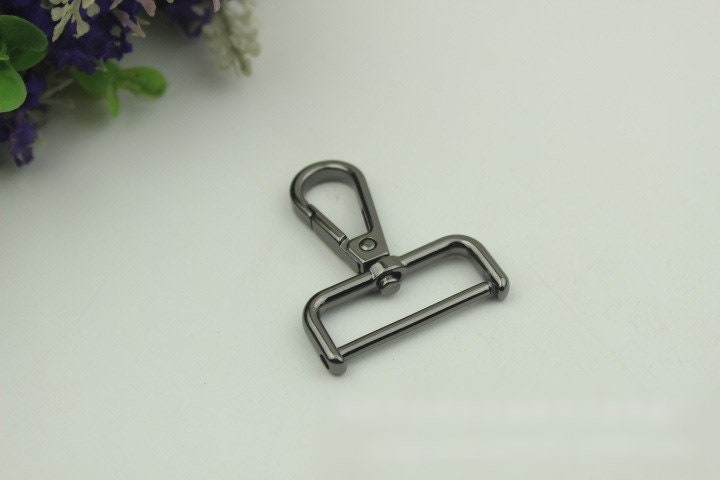 Swivel Lever Snap Hook 1/10pcs Bag Hardware Metal Spring Trigger Lobster Clasp Clip Gold Silver Gunmetal Bronze 47 32mm Purse Handbag Making