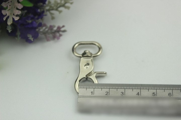 Swivel Lever Snap Hook 1/10pcs Bag Hardware Metal Spring Trigger Lobster Clasp Clip Gold Silver Gunmetal Bronze 42 16mm Purse Handbag Making