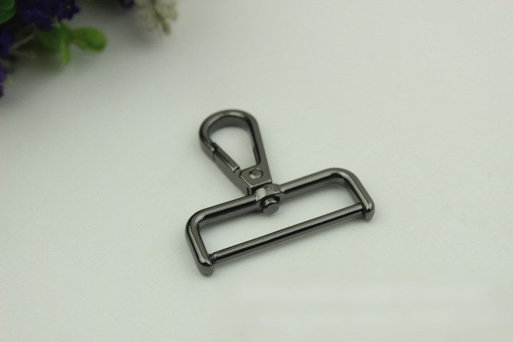 Swivel Lever Snap Hook 1/10pcs Bag Hardware Metal Spring Trigger Lobster Clasp Clip Gold Silver Bronze 38 32 25 20 16mm Purse Handbag Making