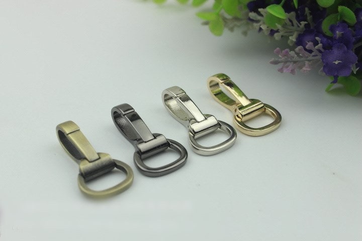 Swivel Lever Snap Hook 1/10pcs Bag Hardware Metal Spring Trigger Lobster Clasp Clip Gold Silver Gunmetal Bronze 37 15mm Purse Handbag Making