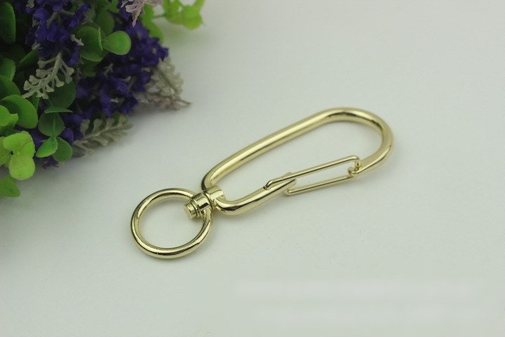 Swivel Lever Snap Hook 1/10pcs Bag Hardware Metal Spring Trigger Lobster Clasp Clip Light Gold Gunmetal Black 115 25mm Purse Handbag Making