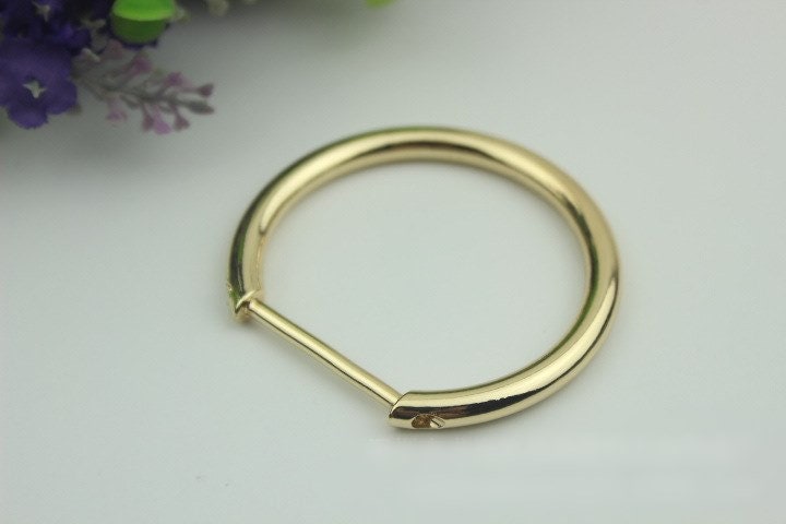 Horseshoe Handbag Connector 10/100pcs Bag Hardware Gold Gunmetal Metal Clip Clasp Buckle Purse Strap Handles Screw D Rings Shackle