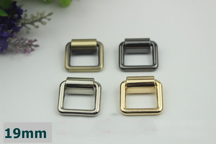 Strap Handles Connector Bag Hardware Metal Lock Buckle Gold Silver Black Bronze 10/100 pcs Handmade Purse Handbag Backpack Making 15 16 19mm