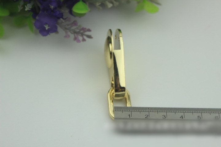 Teardrop Strap Handles Connector Bag Hardware Metal Lock Buckle Light Gold 1/10 pcs Handmade Purse Handbag Backpack Making 57mm 2 1/4 inch