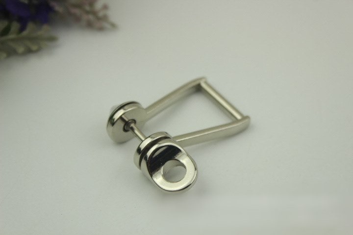 Horseshoe Handbag Connector 10/100pcs Bag Hardware Gold Silver Gunmetal Metal Clip Clasp Buckle Purse Strap Handles Screw Trapezoid Shackle