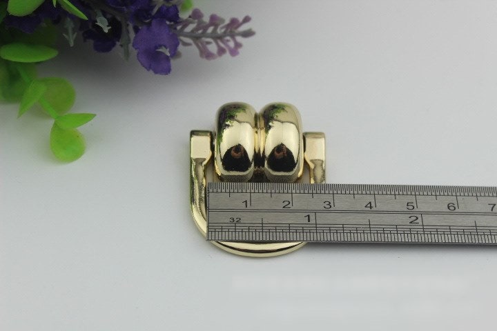 D Shaped Strap Handles Connector 1/10 pcs Bag Hardware Metal Lock Buckle Gold Gunmetal Handmade Purse Handbag Backpack Making 41mm 1 5/8"