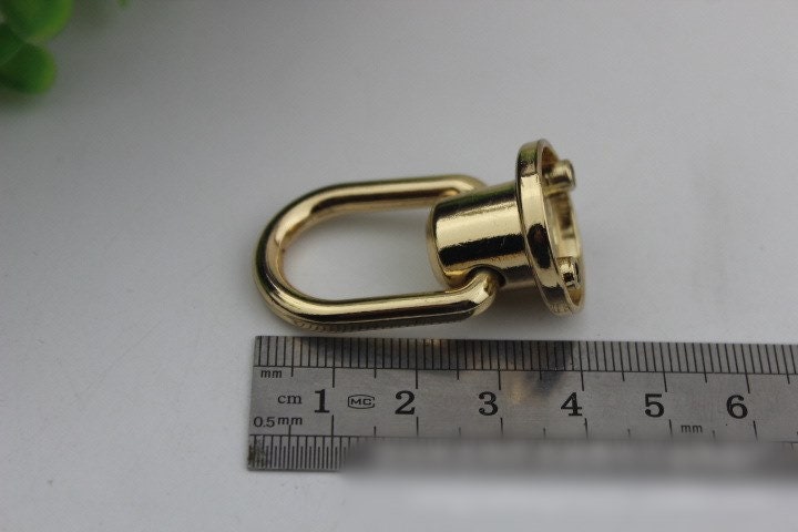 Strap Handles Connector 1/10 pcs Bag Hardware Metal Lock Buckle Light Gold Handmade Purse Handbag Backpack Making 40mm 1 5/8 inch Wholesale