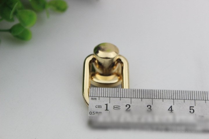 Strap Handles Connector 1/10 pcs Bag Hardware Metal Lock Buckle Light Gold Handmade Purse Handbag Backpack Making 40mm 1 5/8 inch Wholesale