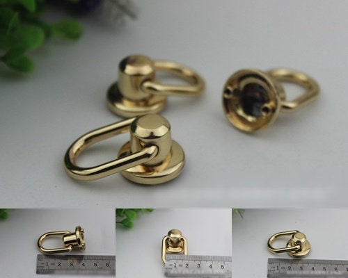 Strap Handles Connector 1/10 pcs Bag Hardware Metal Lock Buckle Light Gold Handmade Purse Handbag Backpack Making 40mm 1 5/8 inch Wholesale