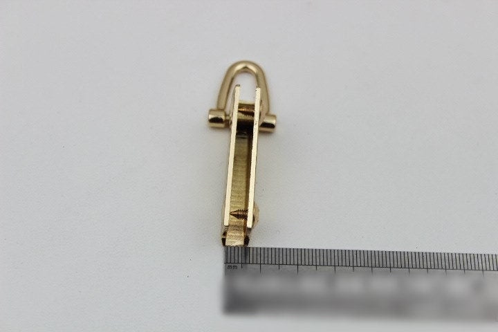 Strap Handles Connector 1/10 pcs Bag Hardware Metal Lock Buckle Light Gold Handmade Purse Handbag Backpack Making 60mm 2 3/8 inch Wholesale