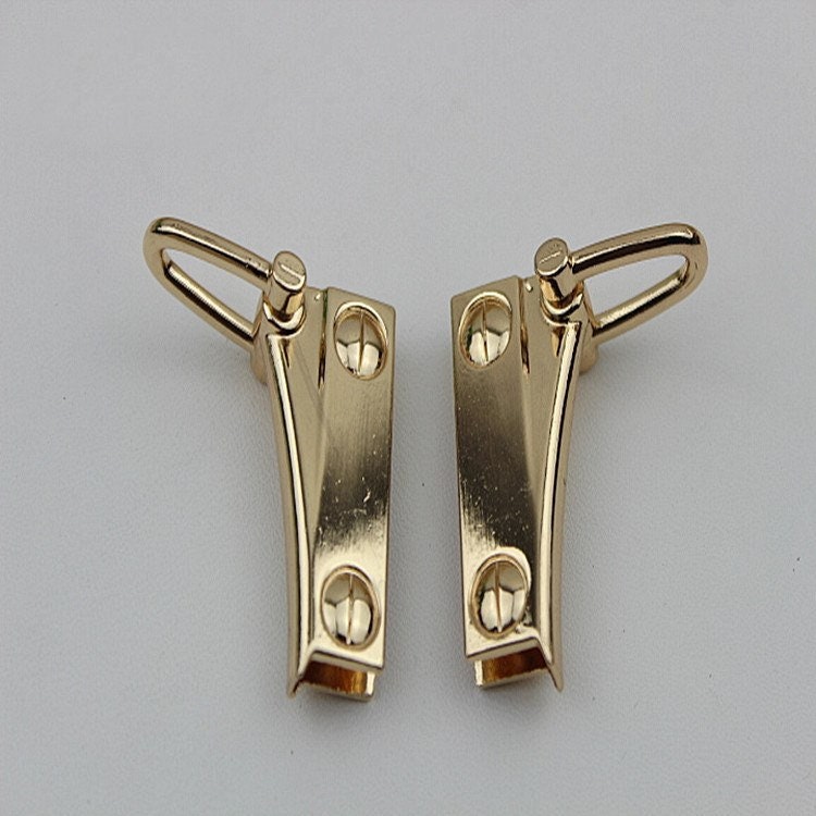 Strap Handles Connector 1/10 pcs Bag Hardware Metal Lock Buckle Light Gold Handmade Purse Handbag Backpack Making 60mm 2 3/8 inch Wholesale