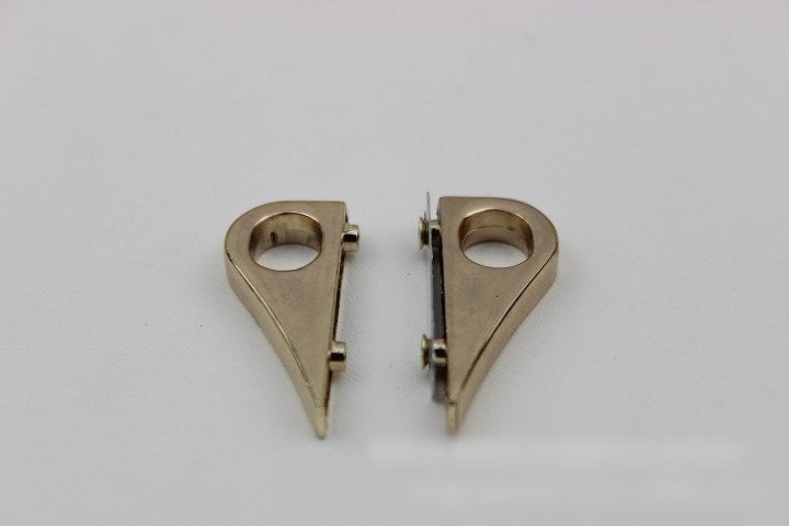 Strap Handles Connector 1/10 pcs Bag Hardware Metal Lock Buckle Light Gold Handmade Purse Handbag Backpack Making 45mm 1 3/4 inch Wholesale